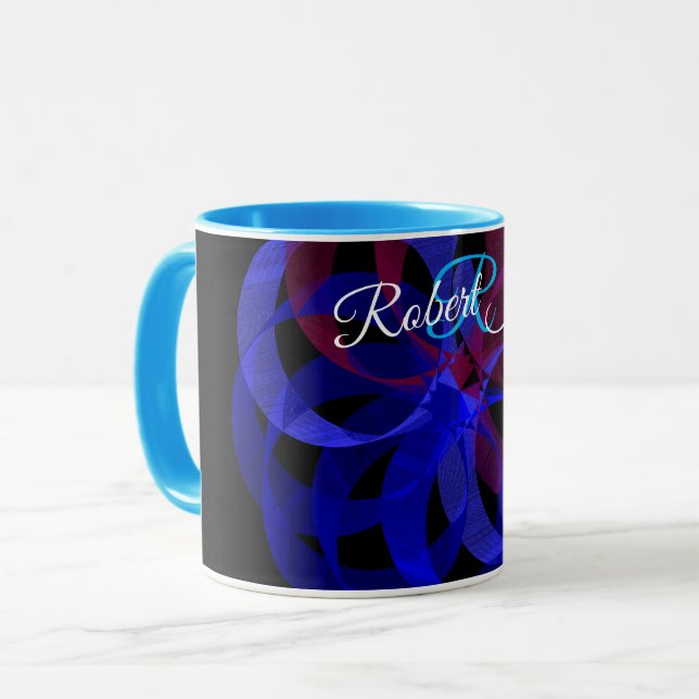 Figure 8 Geometric Coffee Mug (Front Left)