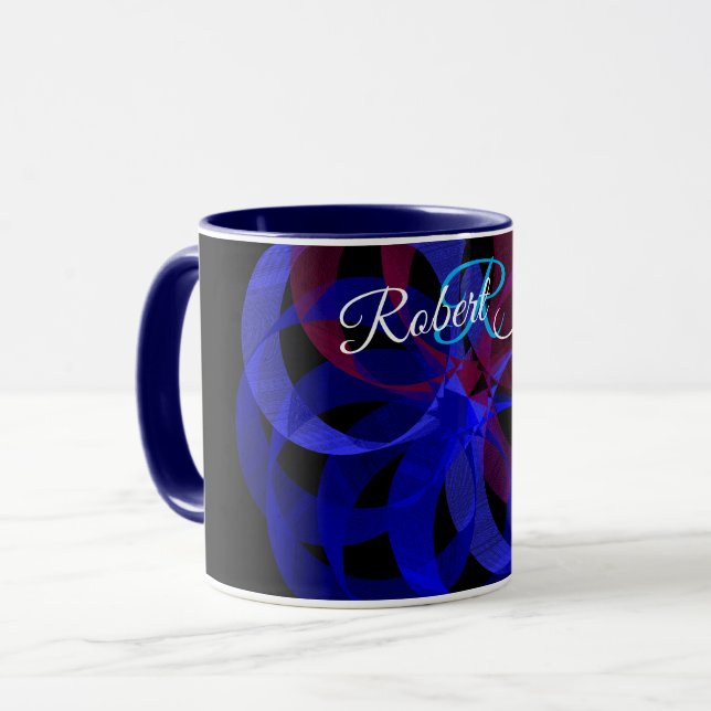 Figure 8 Geometric Coffee Mug (Front Left)