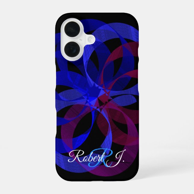 Figure 8 Geometric Phone 16 Case (Back)