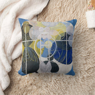 Figure No.5 by Hilma af Klint Cushion