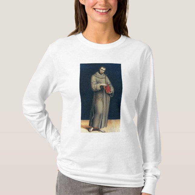 Figure of a Franciscan Monk T-Shirt (Front)