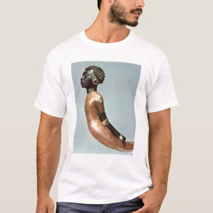 Figure of an African man from end of T-Shirt