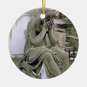 Figure of Grief, from the tomb of Pierre Gareau (d Ceramic Tree Decoration