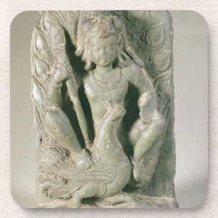 Figure of Skanda with his peacock, Punjab Hills (s Coaster
