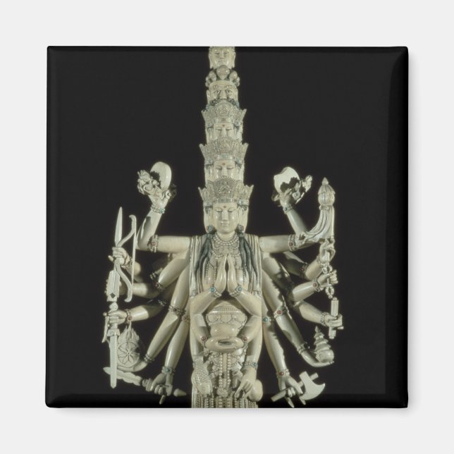 Figure of the Hindu Goddess Kali Magnet (Front)