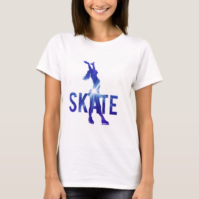 Figure Skate Star Logo T-Shirt (Front)