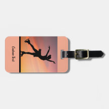 Figure Skater Bag Tag Gift