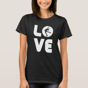 Figure Skater Ice Skating Skate Team   2 T-Shirt