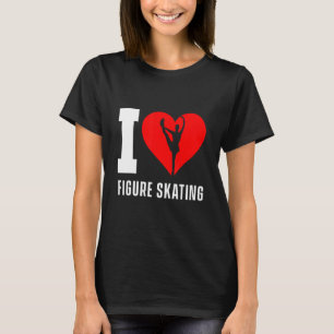 Figure Skater Ice Skating Skate Team 2 T-Shirt
