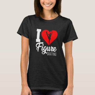 Figure Skater Ice Skating Skate Team 2 T-Shirt