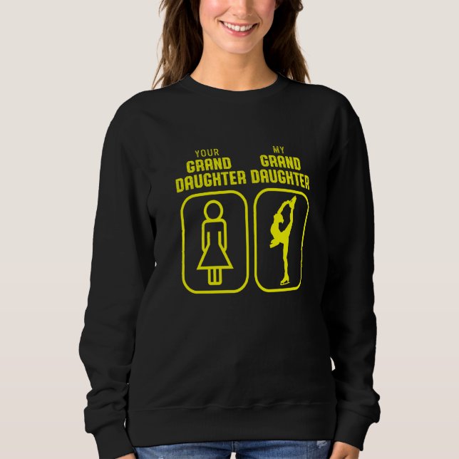Figure Skater Ice Skating Skate Team     6 Sweatshirt (Front)