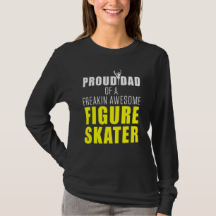 Figure Skater Ice Skating Skate Team  8 T-Shirt