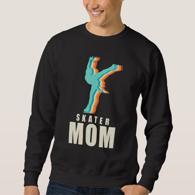 Figure Skater Ice Skating Skate Team  9 Sweatshirt (Front)