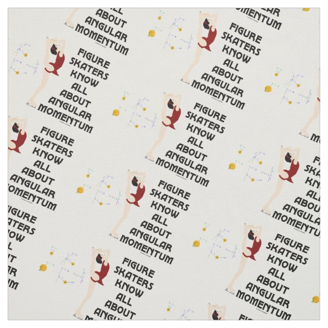 Figure Skaters Know All About Angular Momentum Fabric (Swatch)