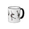 Figure Skaters, Pink, Grey Pattern