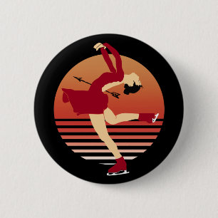 Figure Skating - Art Of Ice Dancing 6 Cm Round Badge
