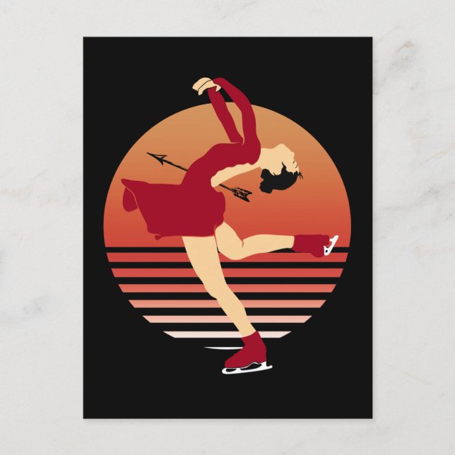 Figure Skating - Art Of Ice Dancing Postcard (Front)