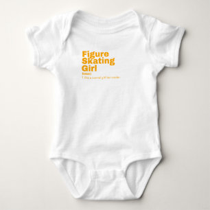 - Figure Skating Baby Bodysuit