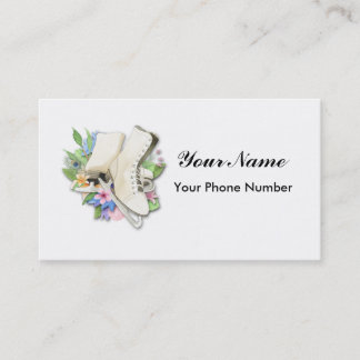 Figure Skating Business Card