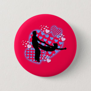 Figure Skating Button
