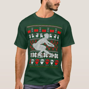 Figure Skating Dancer Ice Skate Dancing Happy Holi T-Shirt