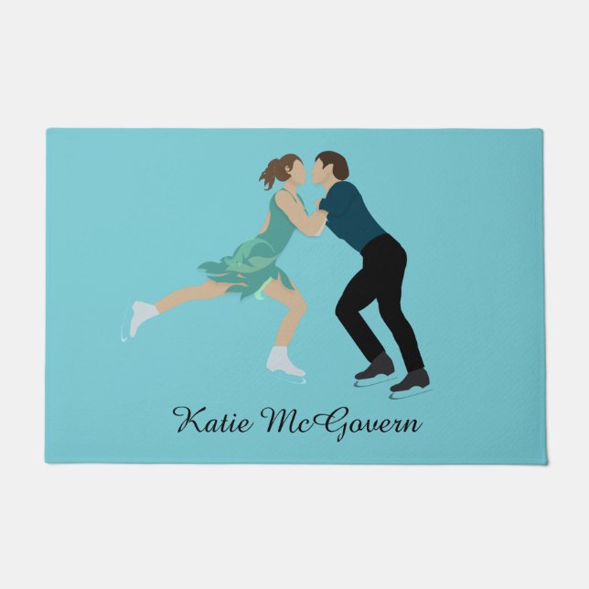 Figure Skating Doormat (Front)