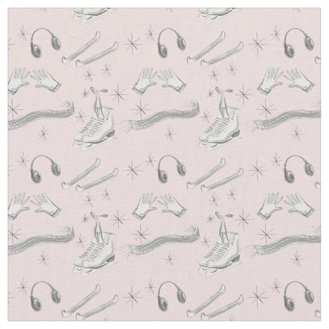 Figure Skating Fabric (Close Up)