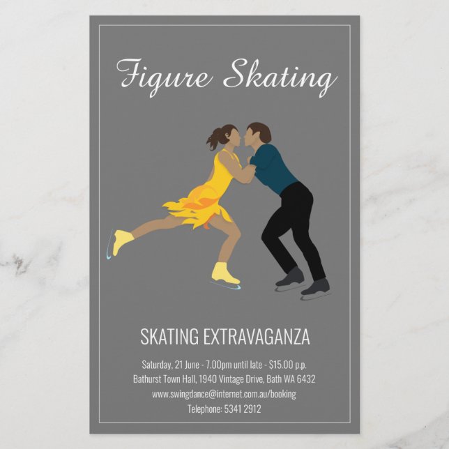Figure Skating Flyer (Front)