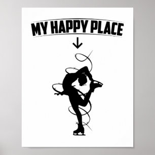 Figure skating   gift ideas for figure skaters poster