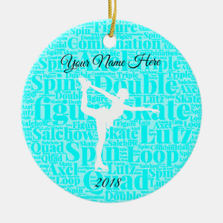 Figure Skating Ice Personalised Ornament