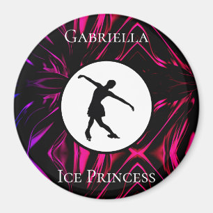 Figure Skating "Ice Princess" Personalised Magnet