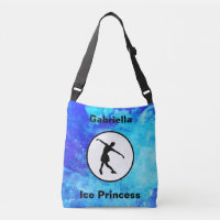Figure Skating "Ice Princess" Watercolor