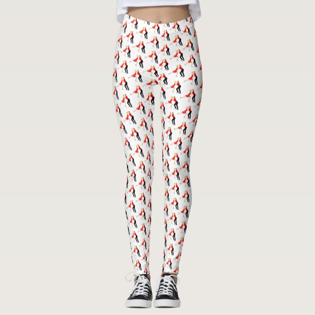 Figure Skating Leggings (Front)