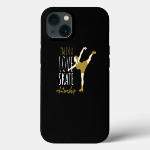 Figure Skating Love Skate Ice Skating iPhone 13 Case
