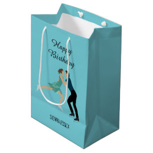 Figure Skating Medium Gift Bag