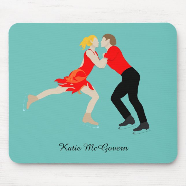 Figure Skating Mouse Pad (Front)