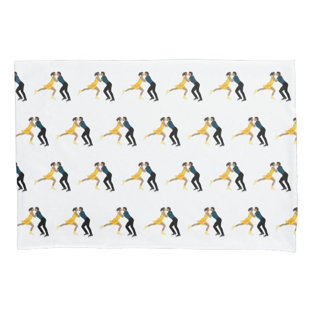 Figure Skating Pillowcase (Front-Left)