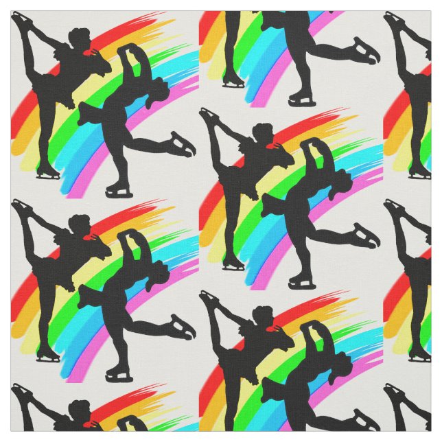 FIGURE SKATING QUEEN FABRIC (Swatch)