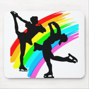 FIGURE SKATING QUEEN MOUSE PAD