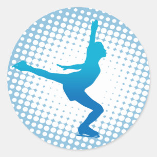 Figure Skating Sticker