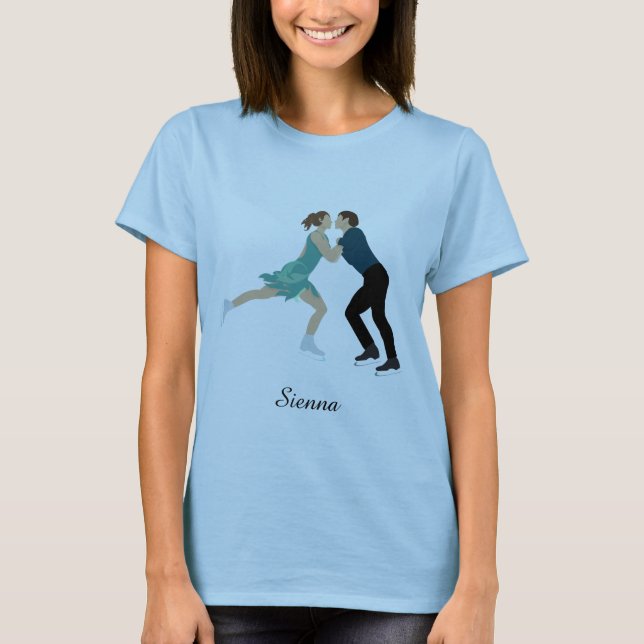 Figure Skating T-Shirt (Front)