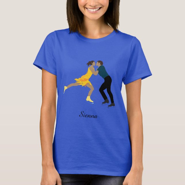 Figure Skating T-Shirt (Front)