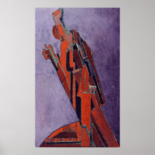 Figure Study - Design for Sculpture Poster