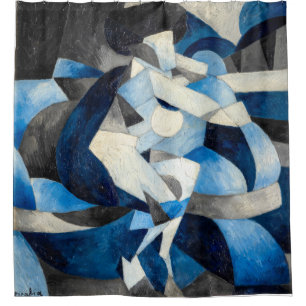 Figure Triste Francis Picabia Shower Curtain