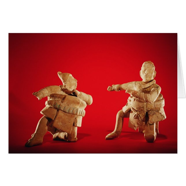 Figures of ceremonial ballplayers (Front Horizontal)