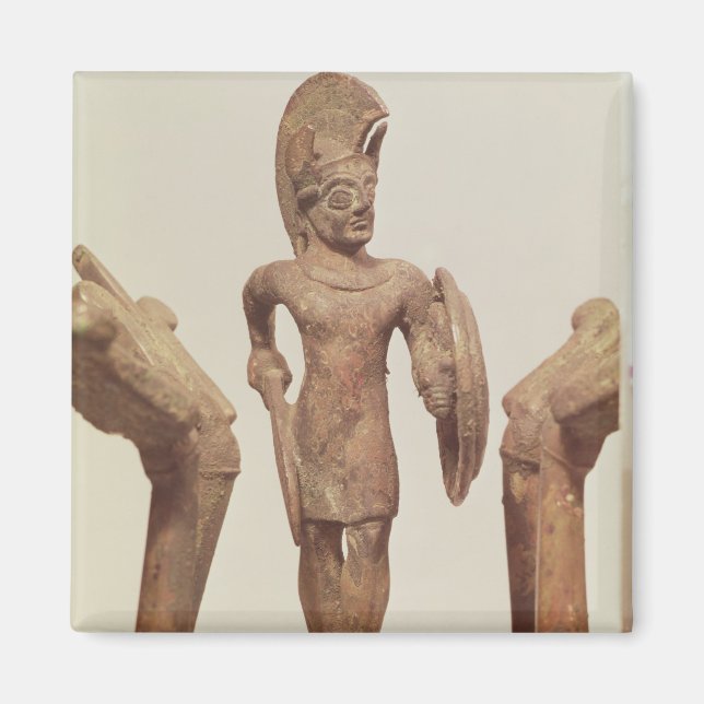 Figurine of a warrior, c.490 BC Magnet (Front)