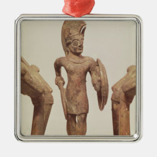 Figurine of a warrior, c.490 BC Metal Tree Decoration