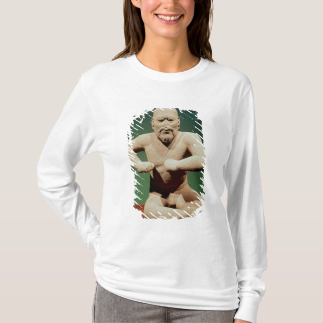 Figurine of a wrestler T-Shirt (Front)
