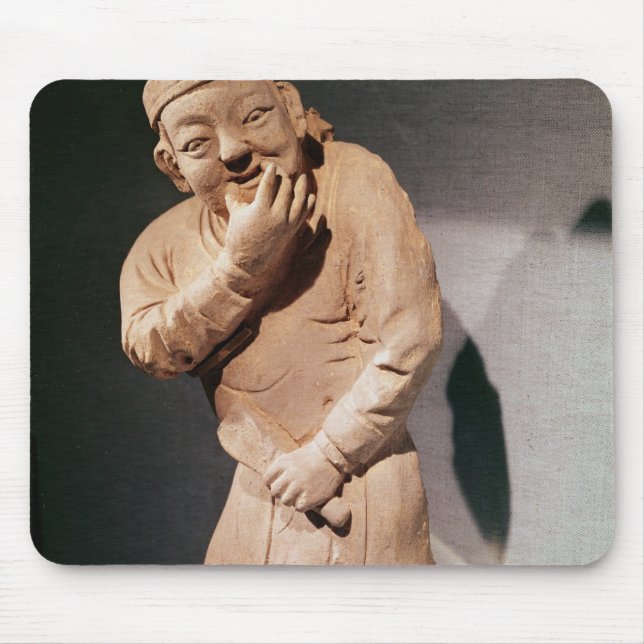 Figurine of an actor whistling mouse pad (Front)