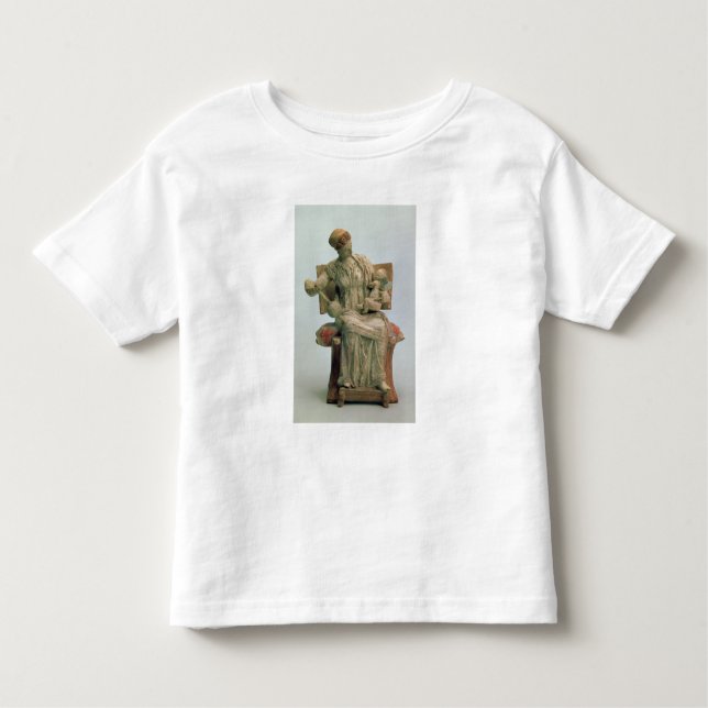 Figurine of Aphrodite playing with Eros Toddler T-Shirt (Front)